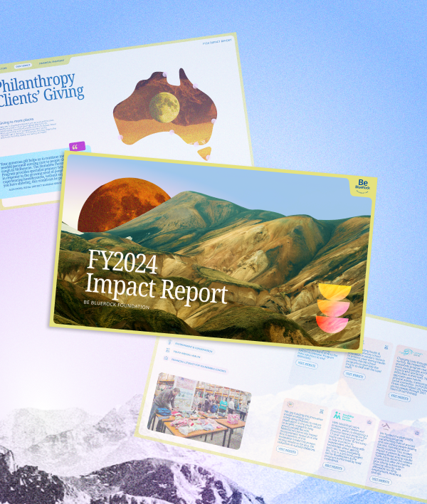 Be Blue Rock Foundation Impact Report 2024