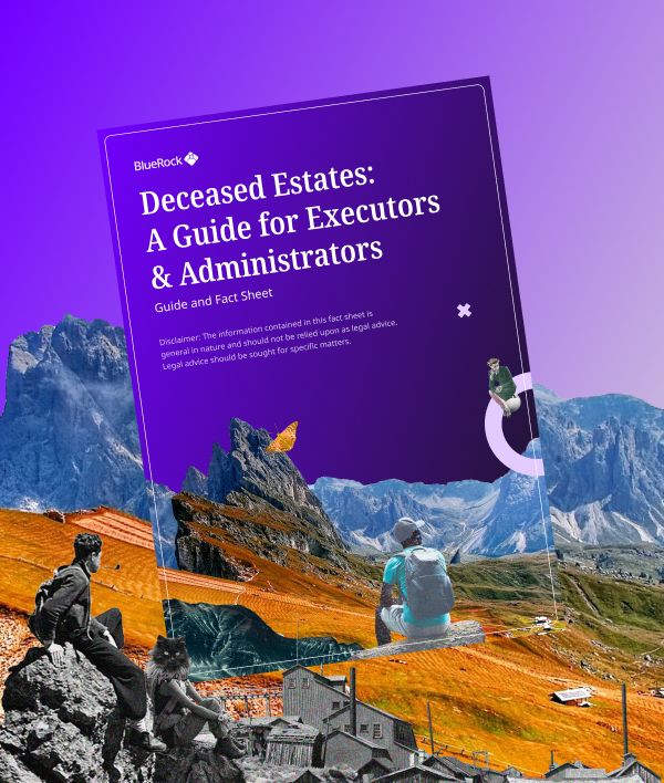Guide for Executors administrators Website Graphic