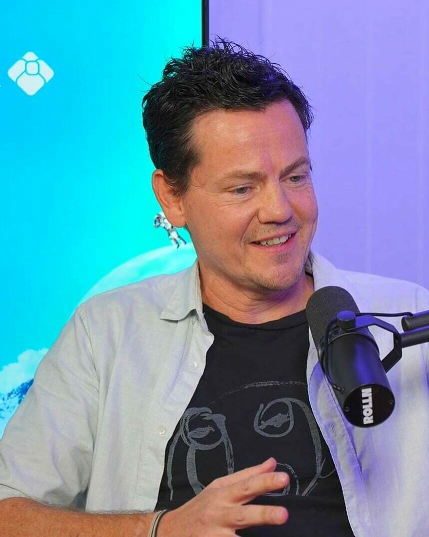 Tom Harris on a podcast